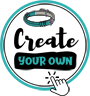 Button mit Text 'CREATE YOUR OWN'