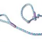 Preview: Retrieverleine Moxonleine mit Zugstop aus Tau, frozen fairy Preview: Retrieverleine Moxonleine mit Zugstop aus Tau, frozen fairy