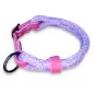 Preview: Halsband aus Tau und Leder, little pony und beere, Beschläge schwarz, mit Schnalle Preview: Halsband aus Tau und Leder, little pony und beere, Beschläge schwarz, mit Schnalle