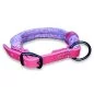 Preview: Halsband aus Tau und Leder, little pony und beere, Beschläge schwarz, mit Schnalle Preview: Halsband aus Tau und Leder, little pony und beere, Beschläge schwarz, mit Schnalle