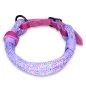 Preview: Halsband aus Tau und Leder, little pony und beere, Beschläge schwarz, mit Schnalle Preview: Halsband aus Tau und Leder, little pony und beere, Beschläge schwarz, mit Schnalle