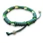 Preview: EM-Keramik-Halsband aus Paracord mit EM-Keramik alphine grün / neon green diamonds Preview: EM-Keramik-Halsband aus Paracord mit EM-Keramik alphine grün / neon green diamonds