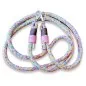 Preview: Handykette aus Tau Farbe flower power Beschläge Farbe silbern Preview: Handykette aus Tau Farbe flower power Beschläge Farbe silbern