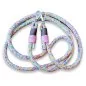 Preview: Handykette aus Tau Farbe flower power Beschläge Farbe nickel Preview: Handykette aus Tau Farbe flower power Beschläge Farbe nickel