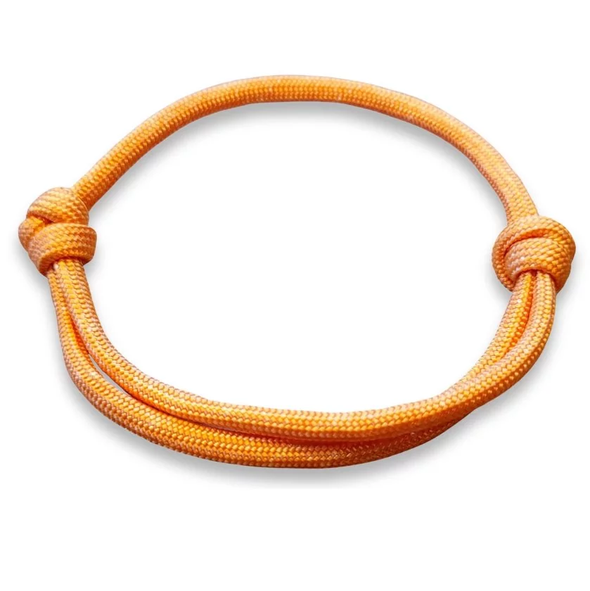 Welpen-Halsband / Markierungshalsband: pastel orange