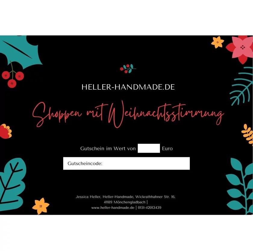 XMAS Gutschein XMAS Gutschein